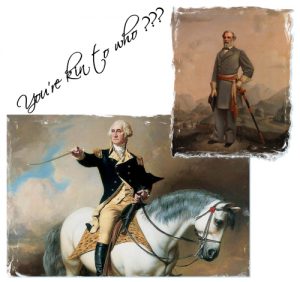 George Washington and Robert E. Lee